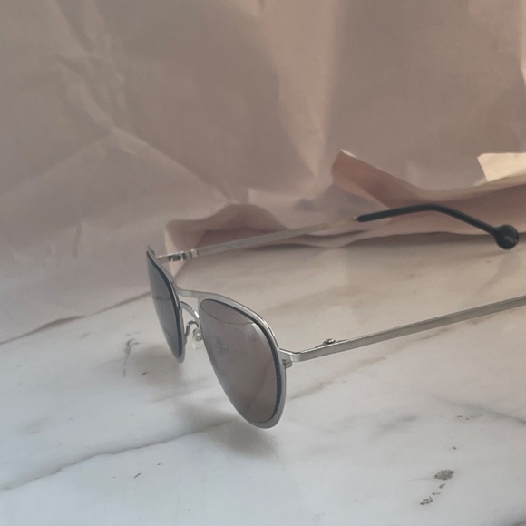 LA Eyeworks vintage "SLAM" pure titanium small aviators pristine - Picture 8 of 13